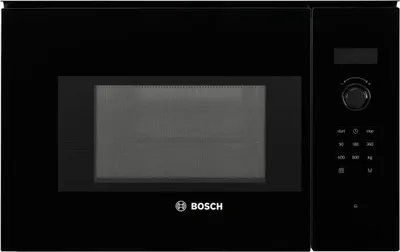 Image de Micro-ondes encastrable Bosch BFL524MB0 800 W, 20 L, noir