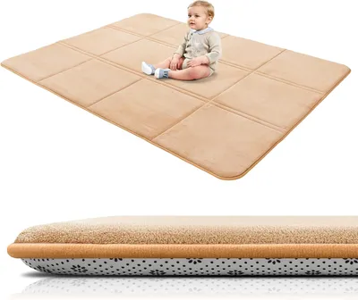 Produktbild von Krabbelmatte faltbar, 3 cm dick, 150 x 200 cm, mit Antirutsch, für Kinder und Yoga