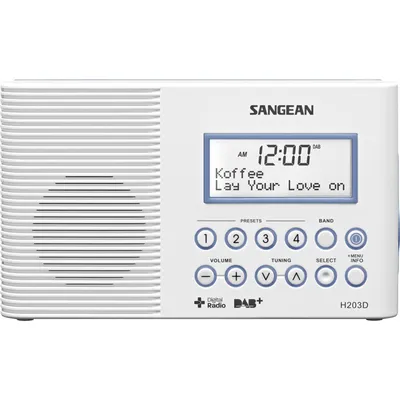 Immagine prodotto di Sangean H-203DAB+ Ricevitore mondiale impermeabile