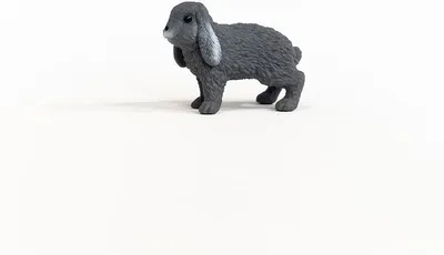 Zdjęcie produktu dla Schleich 13935 - Świat farmy, królik długouchy, zając, szary, figurka zwierzęcia