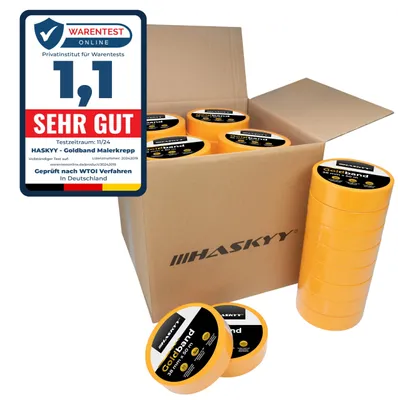 Produktbild von Abdeckband, Schilderstape, 10 Rollen, 38 mm x 50 m, selbstklebend