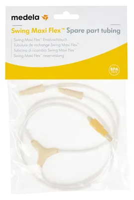 Produktbild von Medela Swing Maxi Flex, Transparent, Gelb, Universalgröße, Swing Maxi Flex™ breast pump code: 101033825 and PersonalFit Flex™ Connector code: 101034005
