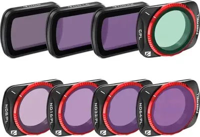 Produktbild von Satz mit 8 Filtern Freewell DJI Osmo Pocket 3