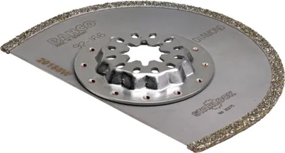 Produktbild von Bahco Diamant Sägeblatt für Multifunktionswerkzeuge zum Austrennen von Marmor-, Epoxidharz- und Trassfugen - 90 mm