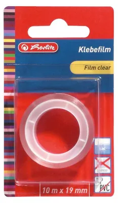 Productafbeelding van herlitz 300002394 herlitz Klebefilm transparent 19,0 mm x 10,0 m 1 St.