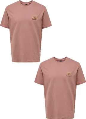 Produktbild von T-Shirt 2er-Set Rundhals Kurzarm |