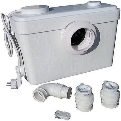 Immagine prodotto di IBO | Pompa Per Acque Reflue SANIBO 5 - 6 l - Acciaio Inossidabile - Silenziosa - Efficiente - Installazione Facile