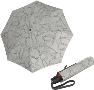 Zdjęcie produktu dla Knirps KNIRPS T.200 Medium Duomatic Pure Mineral - elegancki, w pełni automatyczny parasol