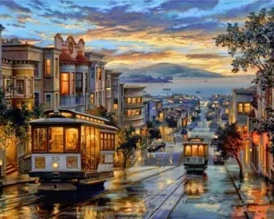 Produktbild von Gaira Malen nach Zahlen San Francisco