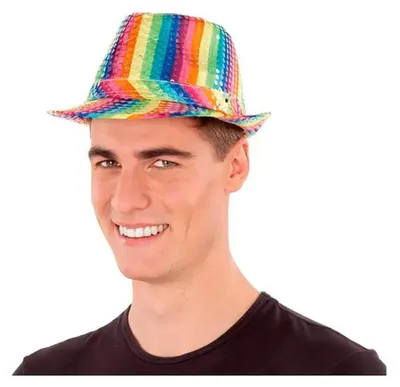 Image de Costume de maman avec chapeau arc-en-ciel, 58 cm, multicolore Enfants, multicolore, taille unique