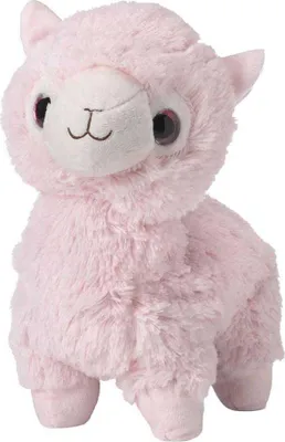 Produktbild von Warmies Alpaka Wärmekuscheltier Lavendelduft Mikrowelle rosa Plüsch