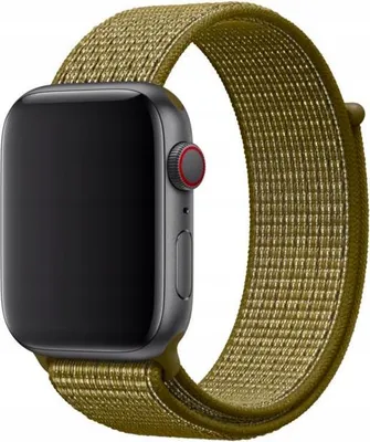 Image de Bracelet pour Apple Watch 1/2/3/4/5/6/7/8/9/SE 38/40 mm, vert olive