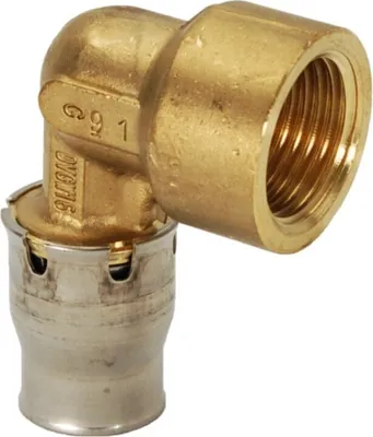 Produktbild von Fränkische Alpex Plus Übergangswinkel mit IG 20 mm - 1/2" IG
