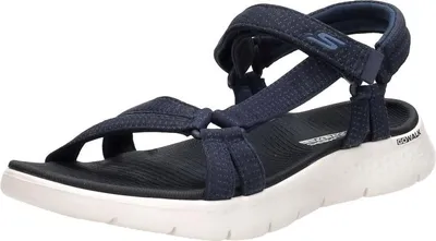 Produktbild von Skechers Go Walk Flex Sandal - Sublime  Sandalen Plat - Blauw - Maat 38