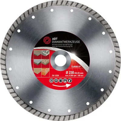 Produktbild von Diamanttrennscheibe Granit/Beton Turbo P Premium Ø 230 mm 30,0 mm
