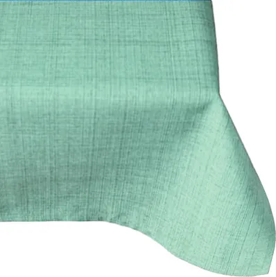 Produktbild von Tischdecke Outdoor Garten Balkon Tischtuch Mint Grün meliert 130x160 cm witterungsbeständig