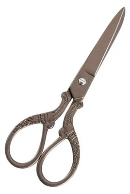 Bastelschere aus Edelstahl, 13 cm, kupferfarben