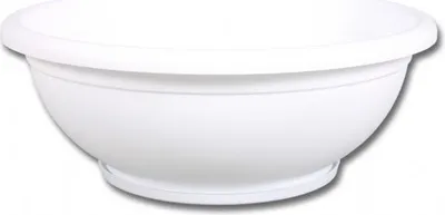 Zdjęcie produktu dla Nohel Garden Jardine NAXOS plastikowy biały d30x11cm