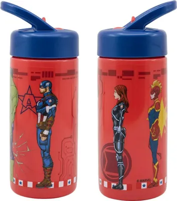 Produktbild von Marvel Avengers Kinder Wasserflasche Trinkflasche Flasche 410 ml