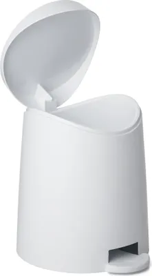 Image de Poubelle de salle de bains 3 l blanc TATAY Milan
