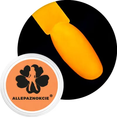 Immagine prodotto di Neon Nail Pigment Powder Neon UV Pigment Allepaznokcie Glass 0,6 g No. 04