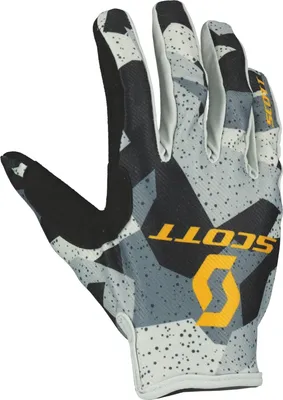 Produktbild von Scott Unisex Handschuhe 350 Fury Evo , Camo - Grau Gelb, 2XL