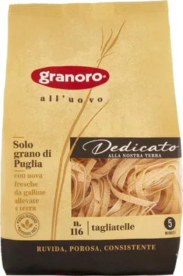 Produktbild von Nudeln Dedicato Tagliatelle Uovo N.116 500G - Granoro