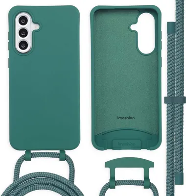 Image de imoshion Color Backcover avec cordon détachable pour le Samsung Galaxy A36 / A56 - Vert foncé