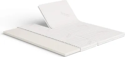 Produktbild von Split Visco Topper 180x200 cm - Lyocell 3D - Weich - Höhe 7 cm - RG 50 kg/m³ -  Germany - Matratze o. Boxspringbett