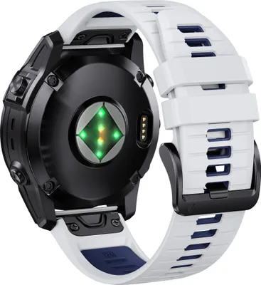 Produktbild von INF Stylish Quick Release Band für Fenix 7PRO Weiß + Blau