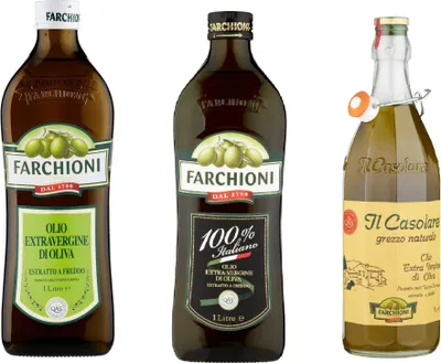 Produktbild von Testpaket Farchooni Speiseöl Olio Extra Vergine Di Oliva Classico 100% italiano Casolare Extra Natives Olivenöl 100% Italienisches Öl