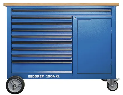 Produktbild von GEDORE 1504 XL-S-306 AGRAR Werkbank mit Profi-Sortiment, 3434834