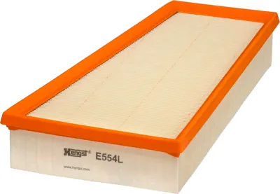 Produktbild von Luftfilter HENGST FILTER E554L passend für PEUGEOT 306 Schrägheck (7A, 7C, N3, N5) Filtereinsatz