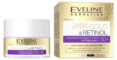 Immagine prodotto di EVELINE GOLD&RETINOL Crema lifting 50+