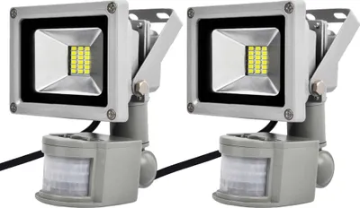 Obrázek produktu pro 2X 20W SMD LED reflektor s pohybovým senzorem pohybový senzor PIR znečišťovat chladná bílá IP65 vodotěsný vnitřní nebo venkovní použití