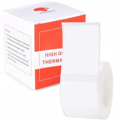 Image de Étiquettes thermiques adhésives pour imprimante Phomemo M110 M200 M221, format 30x40