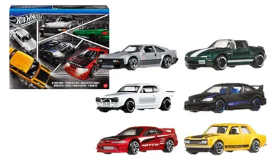 Produktbild von Hot Wheels JBY77, Fahrzeug-Set, 3 Jahr(e), Kunststoff, Metall, Mehrfarbig