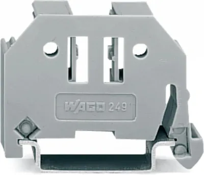 Produktbild von WAGO 249-117 - Anschlussblocktrenner - Grau - 10 mm - 45 mm - 28,2 mm - 5,12 g