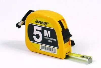 Zdjęcie produktu dla Taśma miernicz zwijana Johnney 5 m x 19 mm / opakowanie 1 szt.