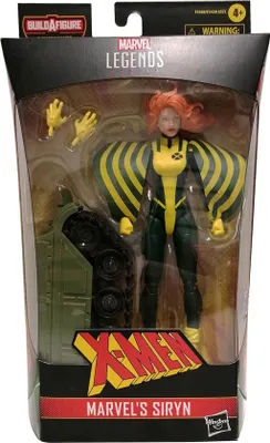 A Marvel Legends X-Men Siryn action figure in its retail packaging.