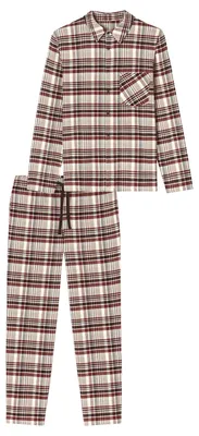 Produktbild von Schiesser Herren Schlafanzug lang 52 multicolor 2 Stück