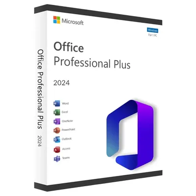 Produktbild von Office 2024 Professional Plus - Sofort-Lizenz per Mail - ESD Key Download Vollversion