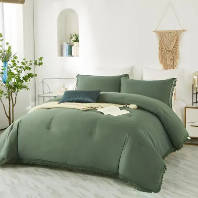 Produktbild von Boho Quasten Bettwäsche-Sets 135x200 200x200, für alle Jahreszeiten
