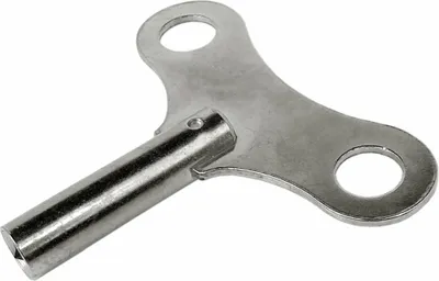 Produktbild von Minott → Uhrenschlüssel 2,25mm silbern Messing vernickelt vierkant 34473