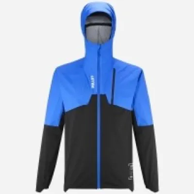 Productafbeelding van MILLET Intense Pro 2.5L Heren Outdoorjas MIV10357_N3174, zwart/blauw, maat S