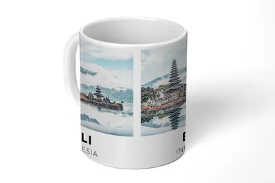 Produktbild von KitchenYeah® Tasse Kaffeetasse Kaffeebecher 350 ml Bali - Indonesien - Wolken Teetasse - Fototasse - Becher - Keramikbecher - Teebecher - Kaffeetasse - Bürotasse