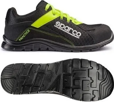 Produktbild von SPARCO TEAMWORK Sicherheitsschuhe 0751748NRGF Textil Polyurethan(Polyurethan) Mikrofaser