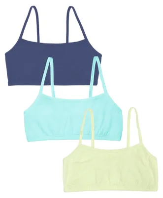 Immagine prodotto di Reggiseno a bretelle sottili in cotone da donna, confezione , reggiseno sportivo
