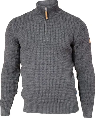 Produktbild von Ivanhoe Herren Moritz Half Zip Strickpullover grey L