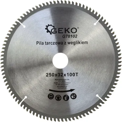 Produktbild von Kotouč řezný na hliník, 250x32 mm 100T